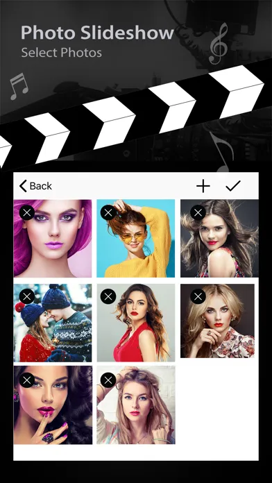 Capturas de pantalla de Slideshow Video Maker for Pics