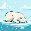 Animated Polar Bear Stickers!