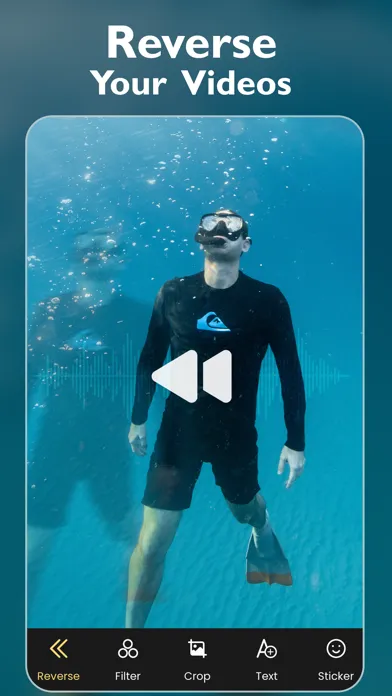 Capturas de tela do Reverse Video: Play Movies