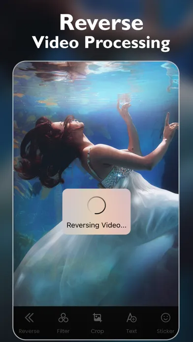 Capturas de tela do Reverse Video: Play Movies