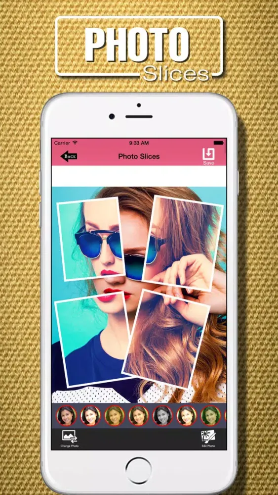 Photo Slice-Cut your photo into pieces应用截图
