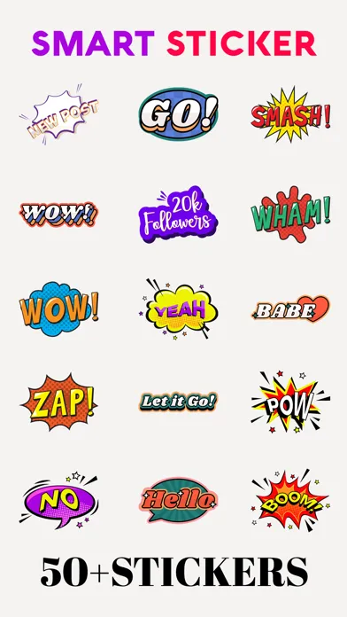 Capturas de pantalla de Smart Stickers For iMessages