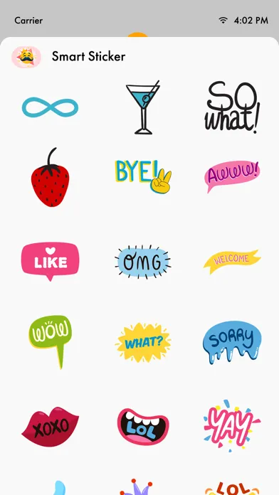 Capturas de pantalla de Smart Stickers For iMessages