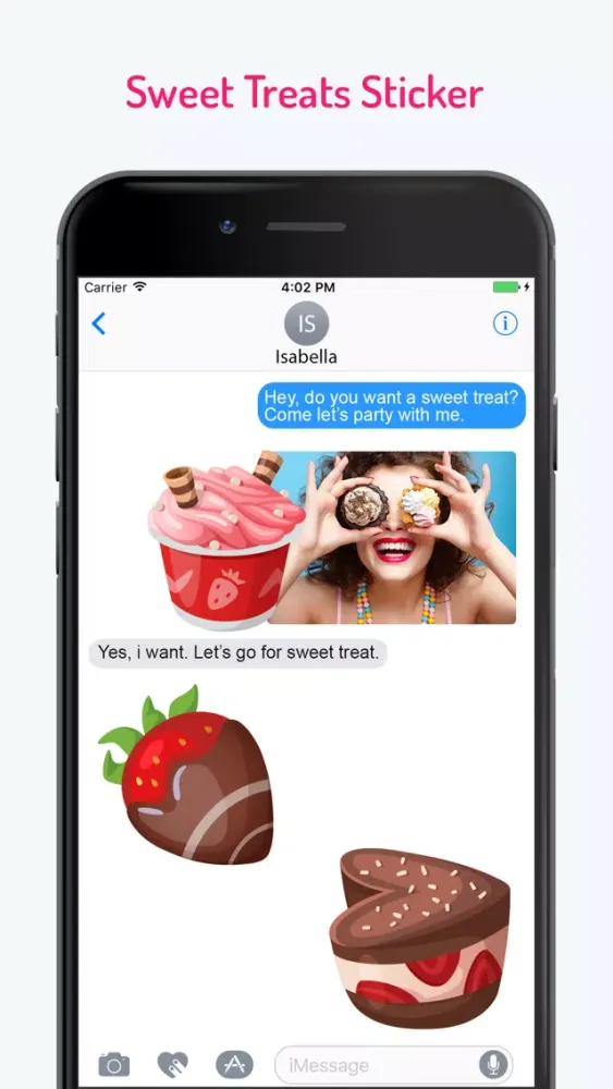 Sweet Treats Stickers Pack স্ক্রিনশট
