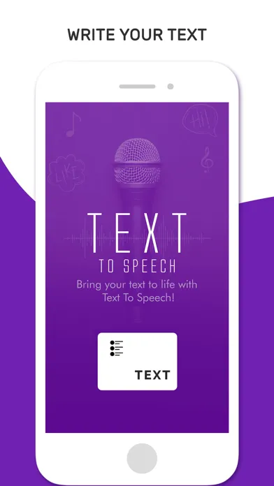 Text to Voice-Talk Screenshots