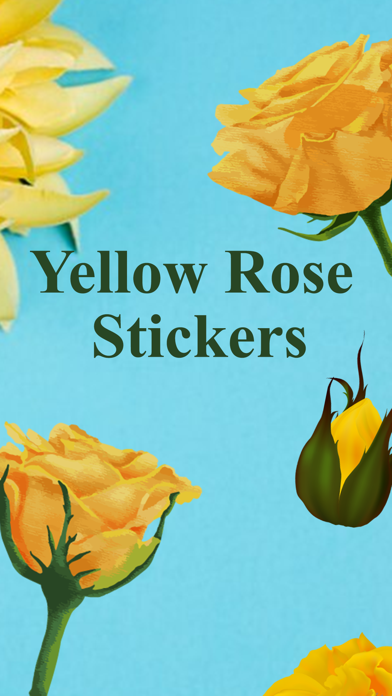 Capturas de pantalla de Yellow Rose Stickers