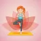 Yoga Poses Stickers Pack