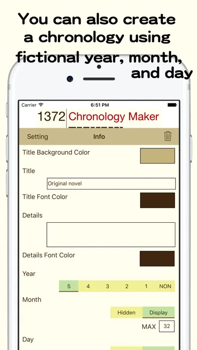 ChronologyMaker স্ক্রিনশট