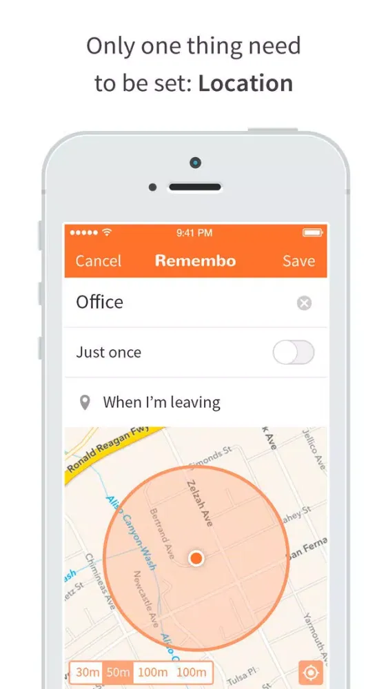 Capturas de tela do Remembo Smart Location based reminder~alarm - helps you to remember to checkmark items of your checklist and packing list