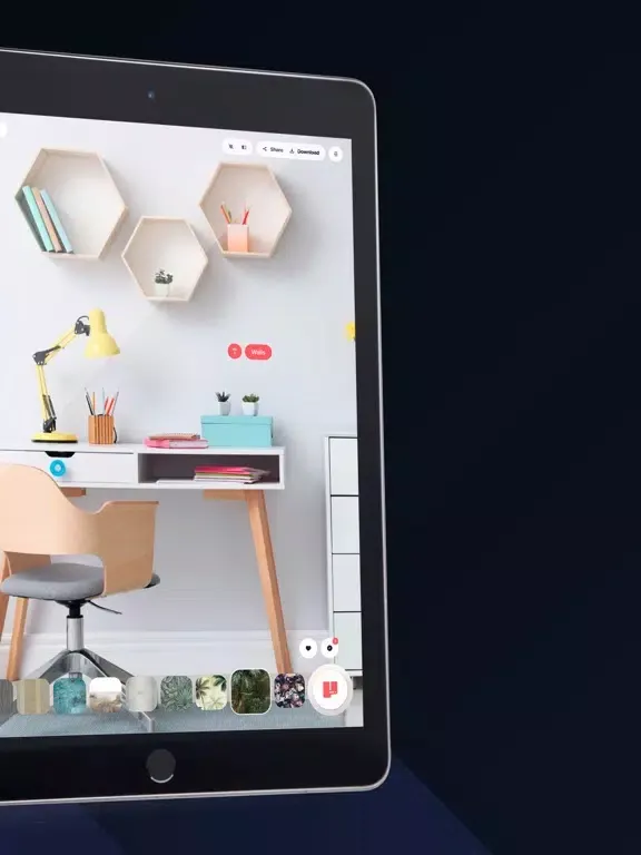 marburg App- Room configurator iPad  스크린샷