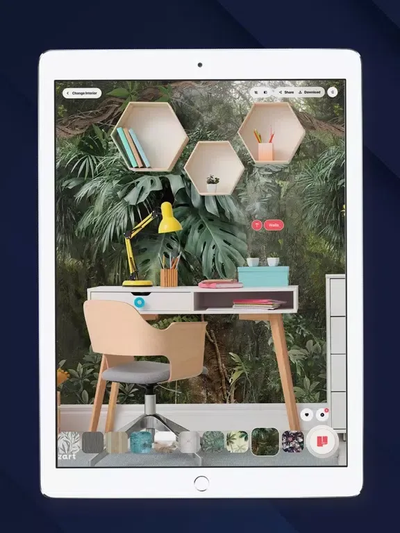 marburg App- Room configurator iPad  스크린샷