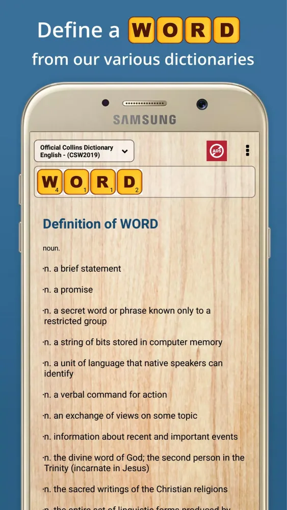 Zrzuty ekranu Scrabble & WWF Word Checker