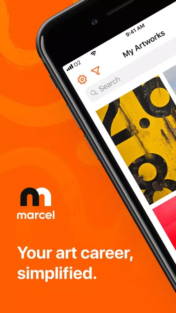 Скриншоты Marcel: Art & Design Portfolio