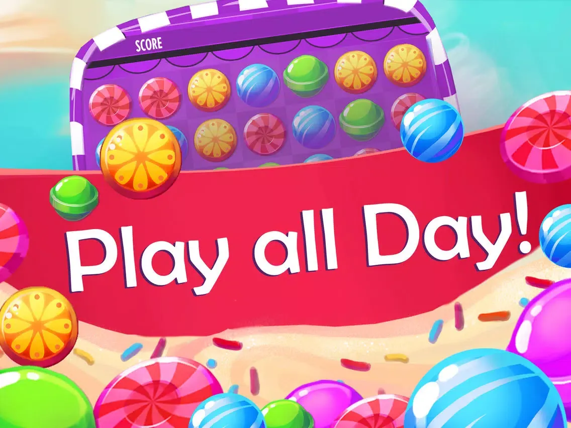 Candy Diamond 2015 - Fun Soda Pop Candies Puzzle Game For Kids iPad  Screenshots