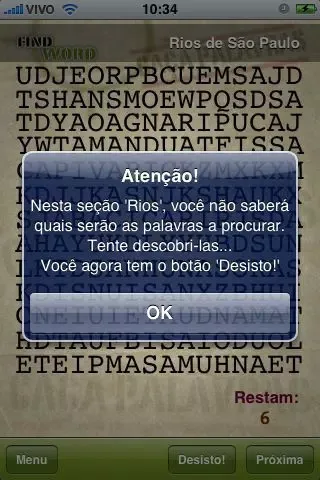 Caça Palavras findWord 스크린샷