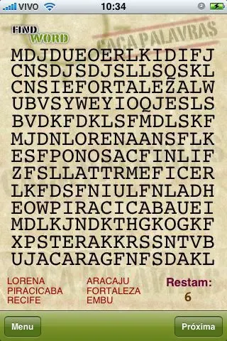 Caça Palavras findWord 스크린샷
