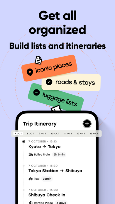 Trip Planner, Travel – Plan&Go应用截图
