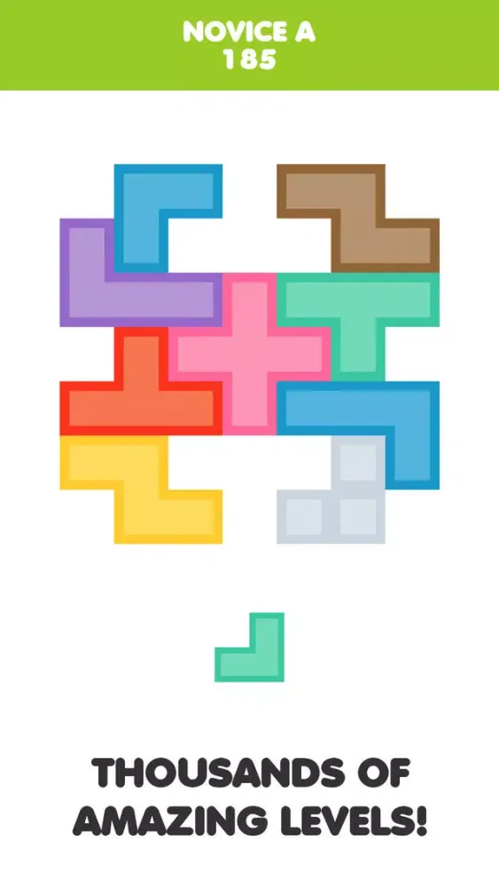 Zrzuty ekranu Block Tangram Puzzle