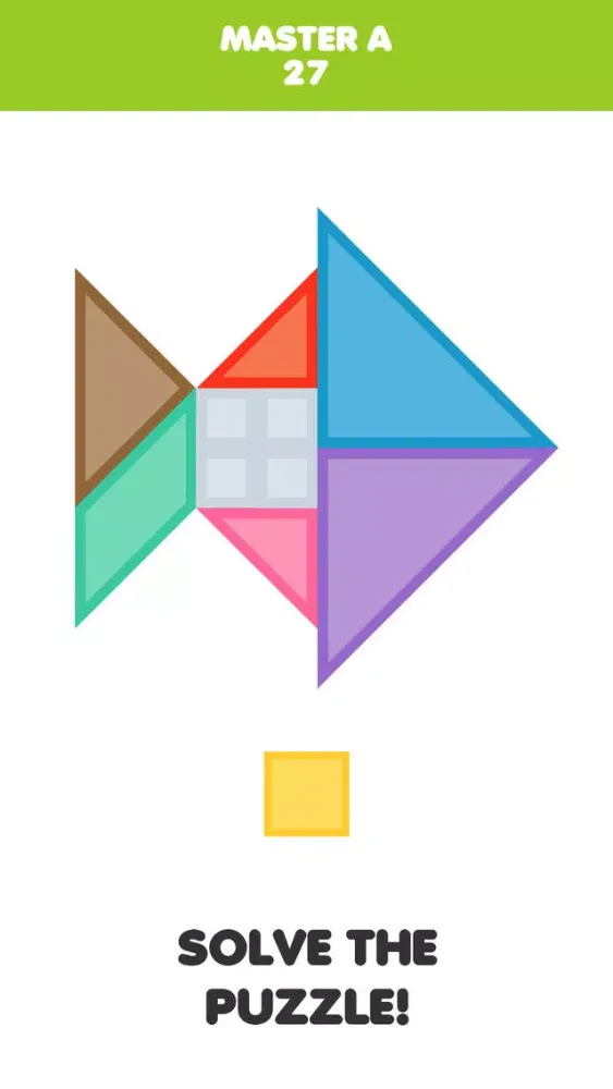Zrzuty ekranu Block Tangram Puzzle