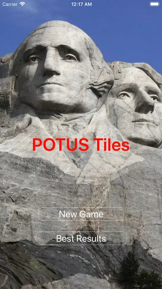 ภาพหน้าจอของ POTUS Tiles