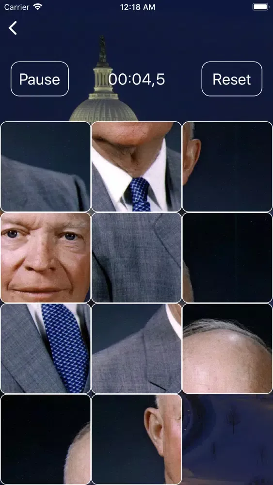ภาพหน้าจอของ POTUS Tiles