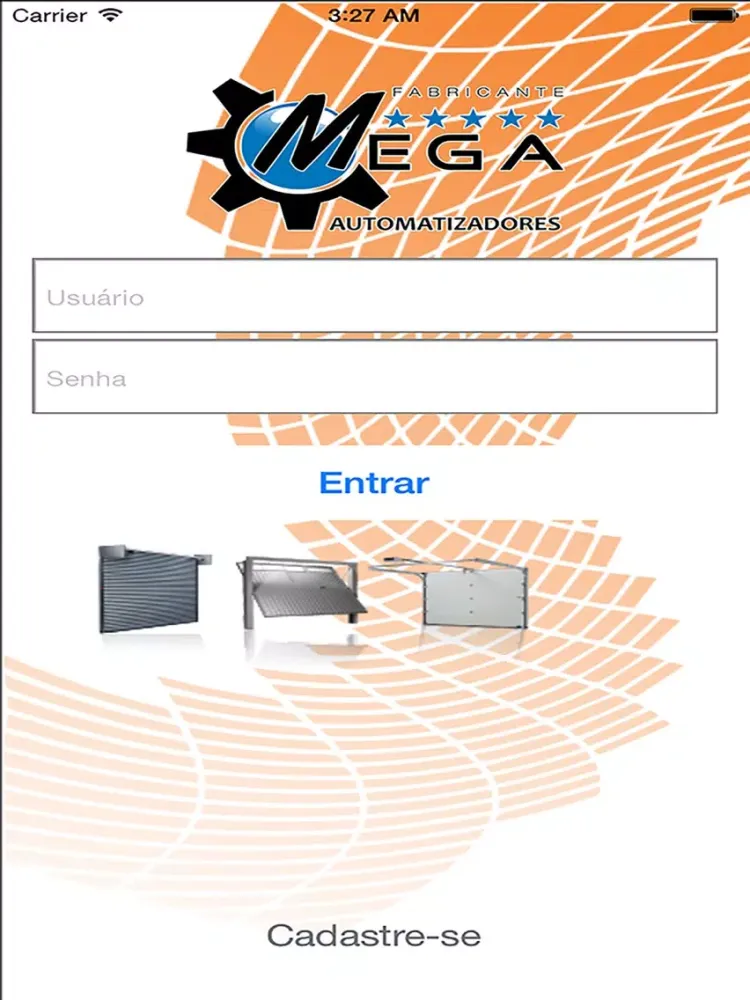 Mega App - Portões Automáticos iPad  Ekran Görüntüleri