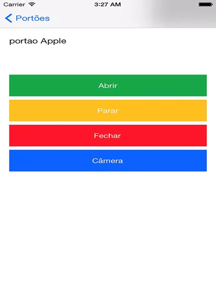Mega App - Portões Automáticos iPad  Ekran Görüntüleri