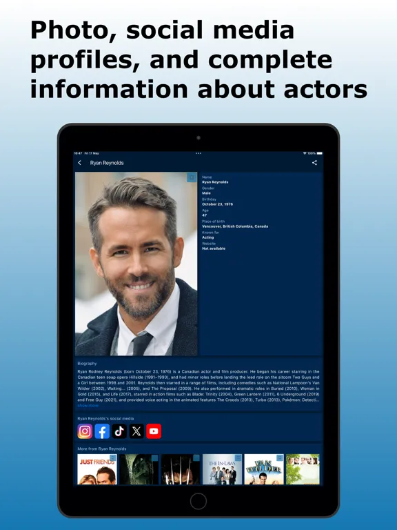 Zrzuty ekranu Movie Patrol Pro iPad 