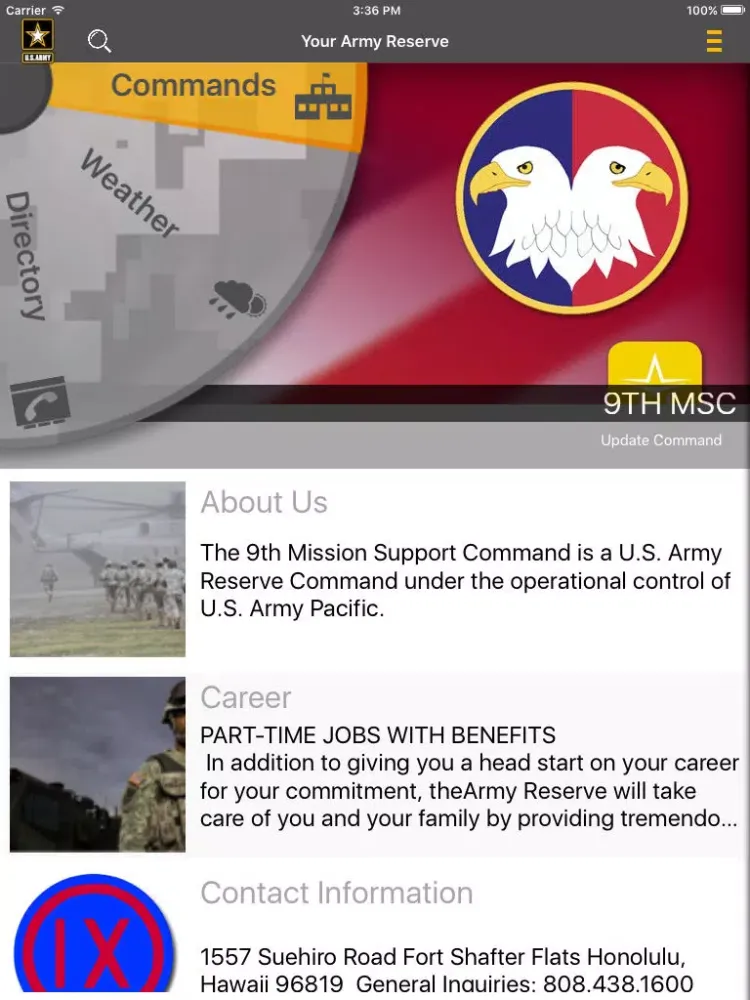 Zrzuty ekranu Your Army Reserve iPad 