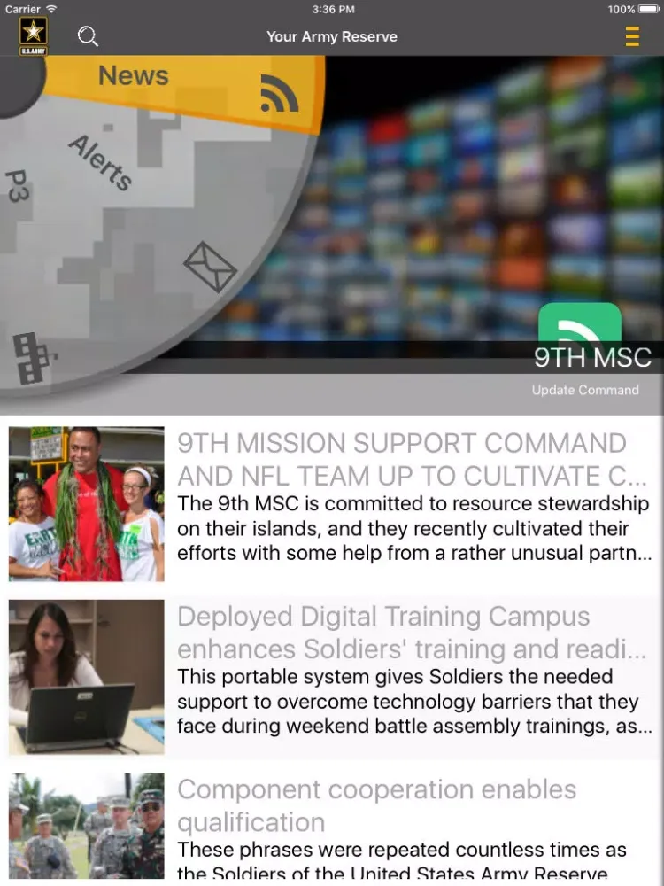 Zrzuty ekranu Your Army Reserve iPad 