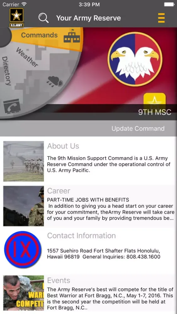 Zrzuty ekranu Your Army Reserve