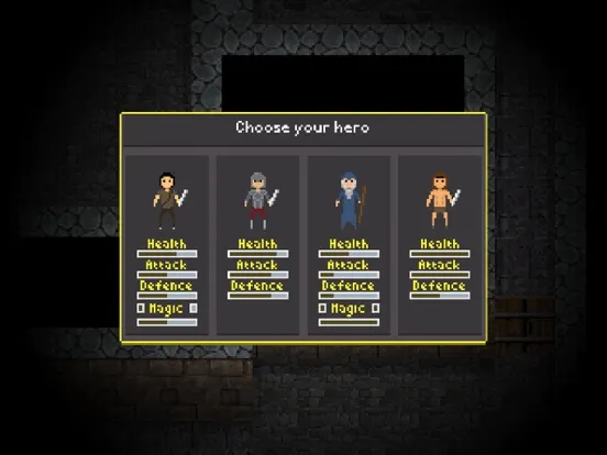 Tangkapan layar Doomed Looters iPad 