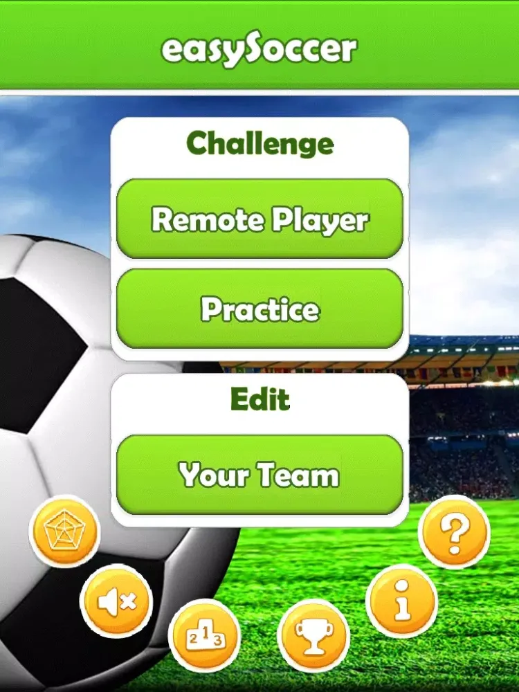 easySoccer: Challenge iPad  스크린샷