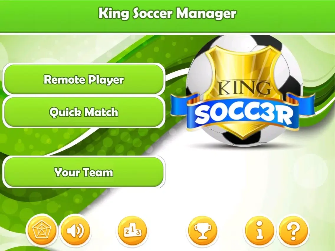 صور King Soccer Manager iPad 