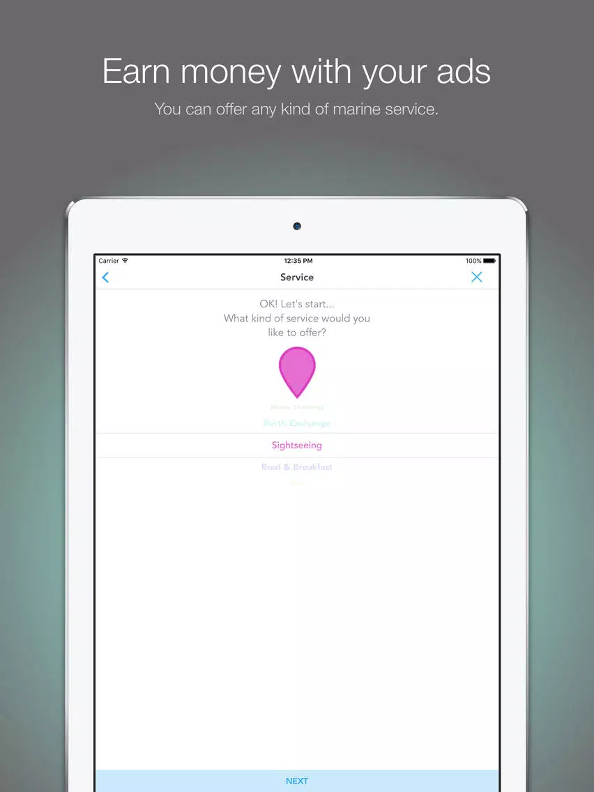 Navica iPad 应用截图