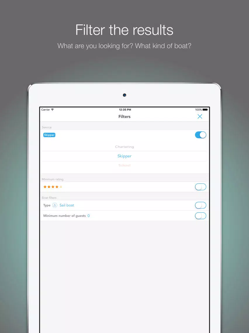 Navica iPad 应用截图