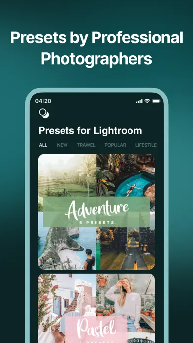 Presets for Lightroom - Editor Screenshots