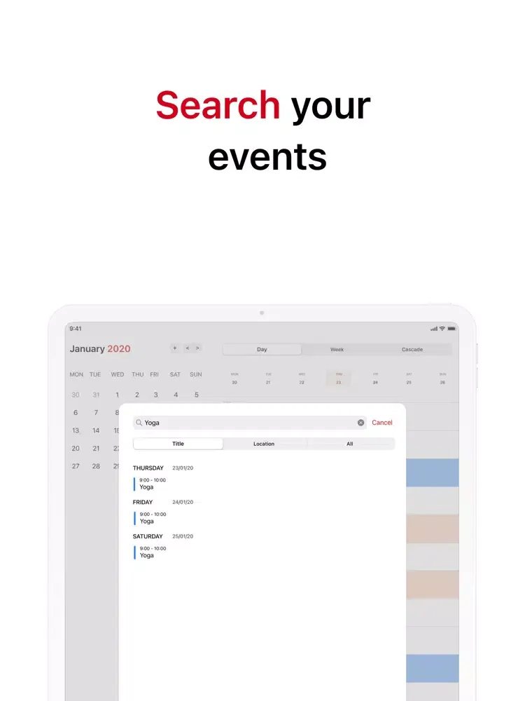Capturas de tela do Today: Calendar & Day Planner iPad 