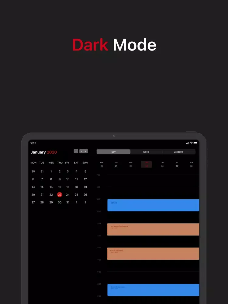 Capturas de tela do Today: Calendar & Day Planner iPad 