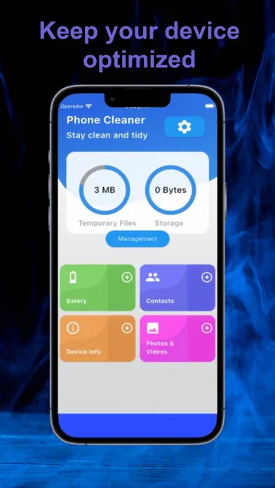 Capturas de tela do Phone Cleaner Extreme