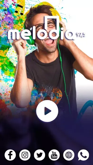 Tangkapan skrin Radio Melodia FM