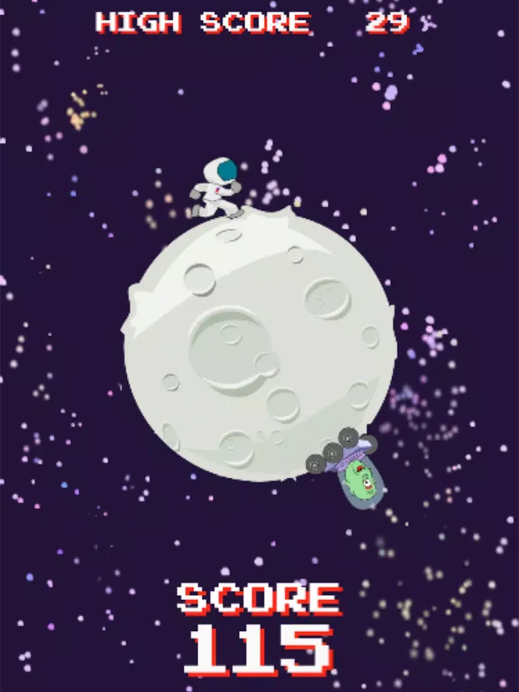 Captures d'écran de Lunar Runner iPad 