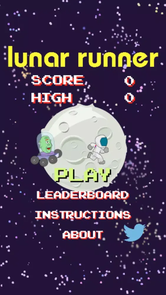Captures d'écran de Lunar Runner