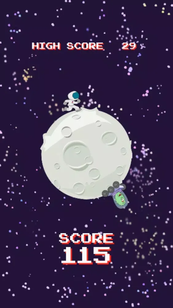 Captures d'écran de Lunar Runner