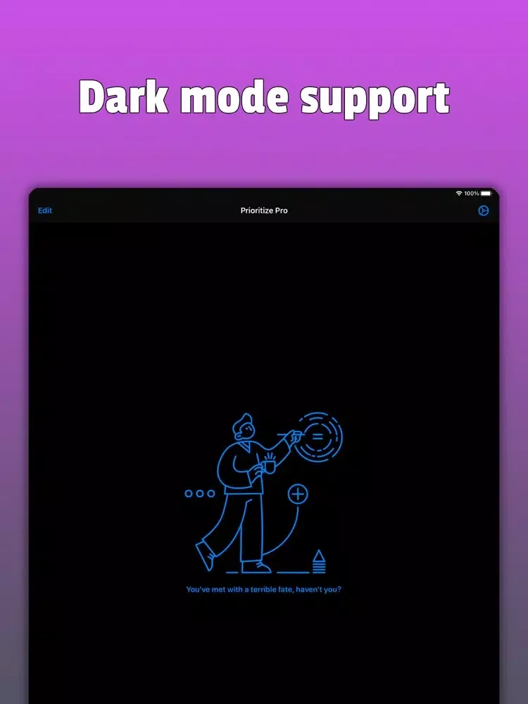 Capturas de tela do Prioritize Pro iPad 