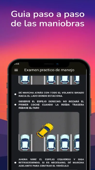 Ảnh chụp màn hình của Practical driving test