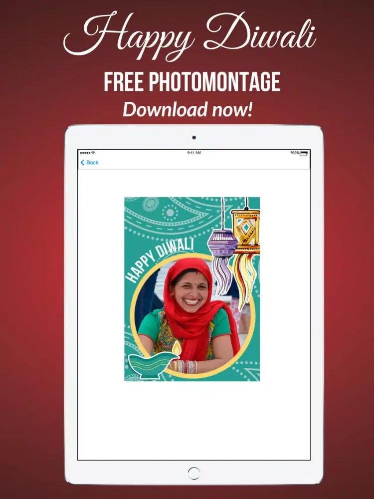Deepavali Photo Frame Diwali iPad  Ekran Görüntüleri
