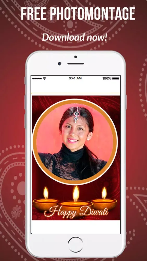Deepavali Photo Frame Diwali Ekran Görüntüleri