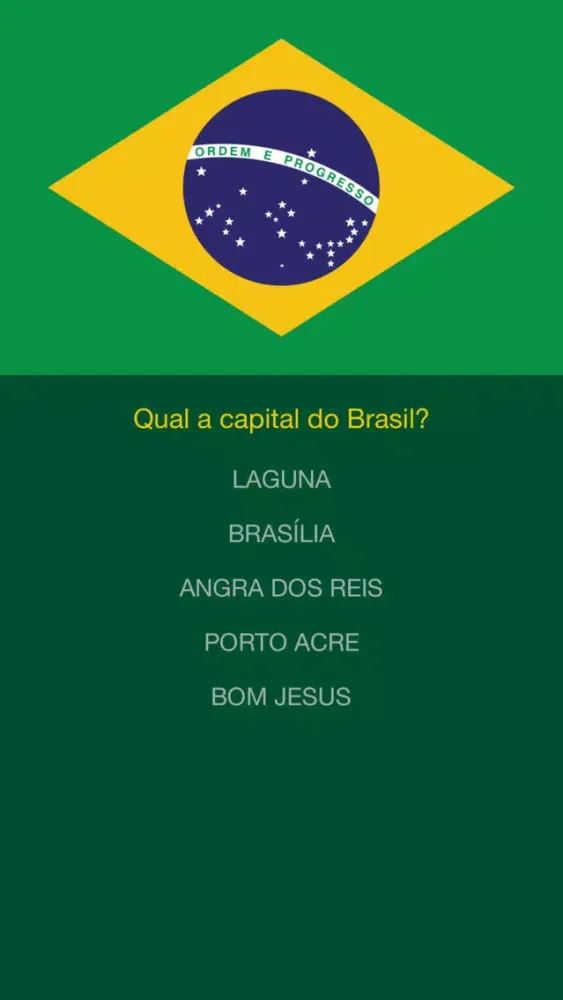 Tangkapan skrin Capitais do Brasil Free