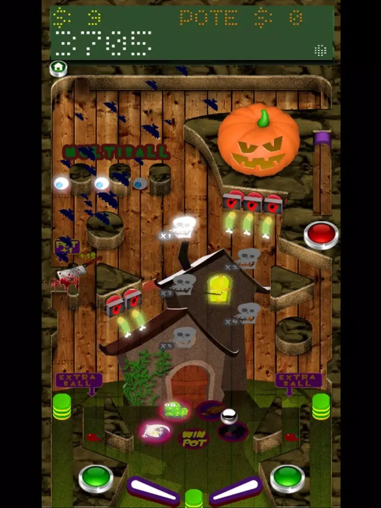 Pinball Halloween Full iPad  स्क्रीनशॉट